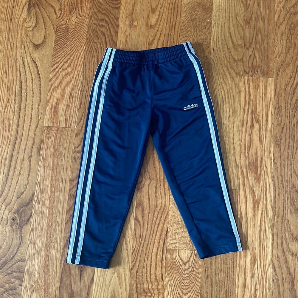 Adidas Boys Navy Sweatpants
